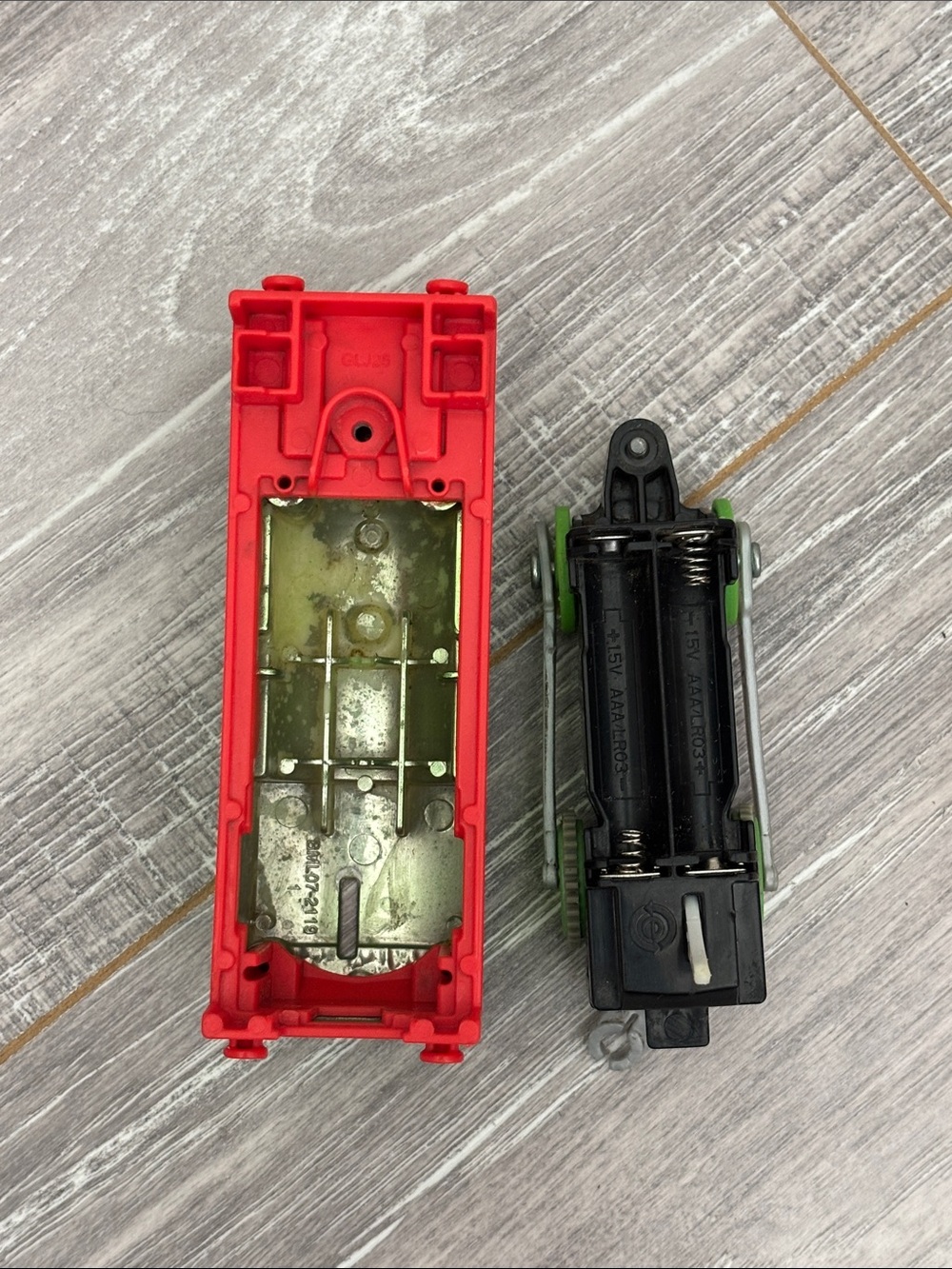 Metallic Motorized Trackmaster Percy and Tender - Thomas & Friends WORKS! - Picture 9 of 12
